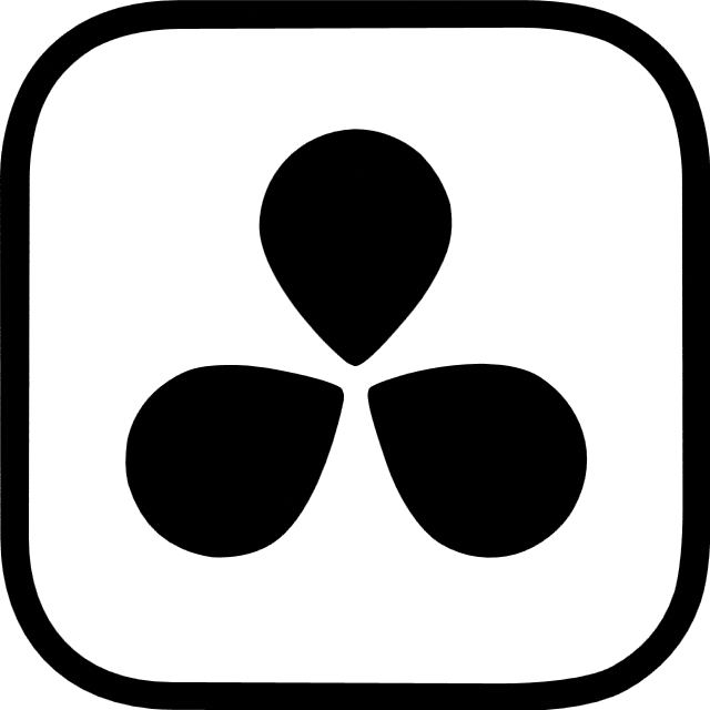 The Da Vinci Resolve logo